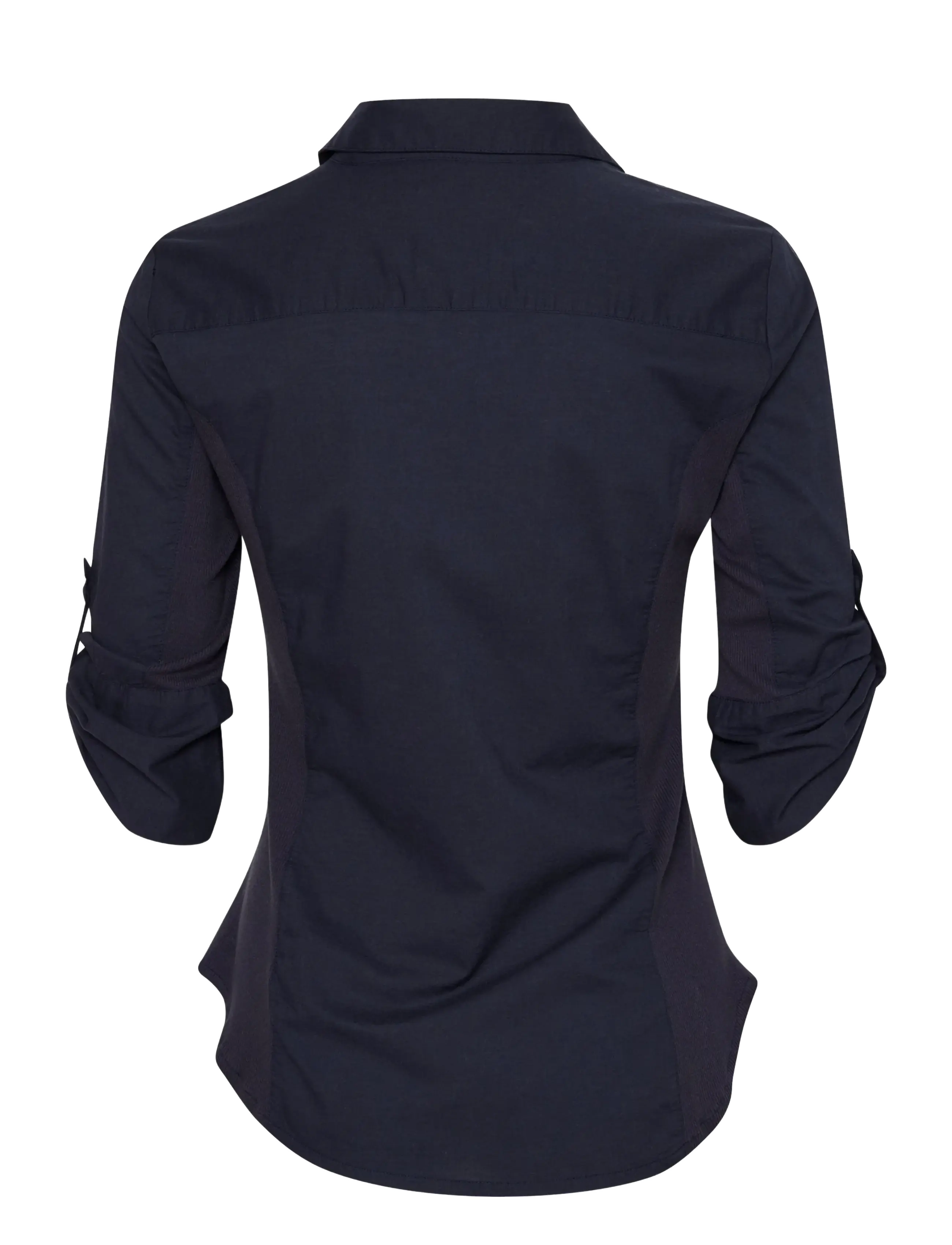 Part Two - CortniaPW Shirt - kurzärmlige hemden - dark navy - 2