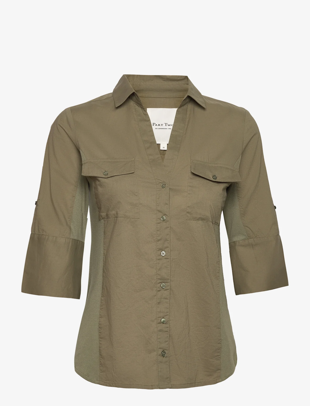 Part Two - CortniaPW SH - kortärmade skjortor - kalamata - 0