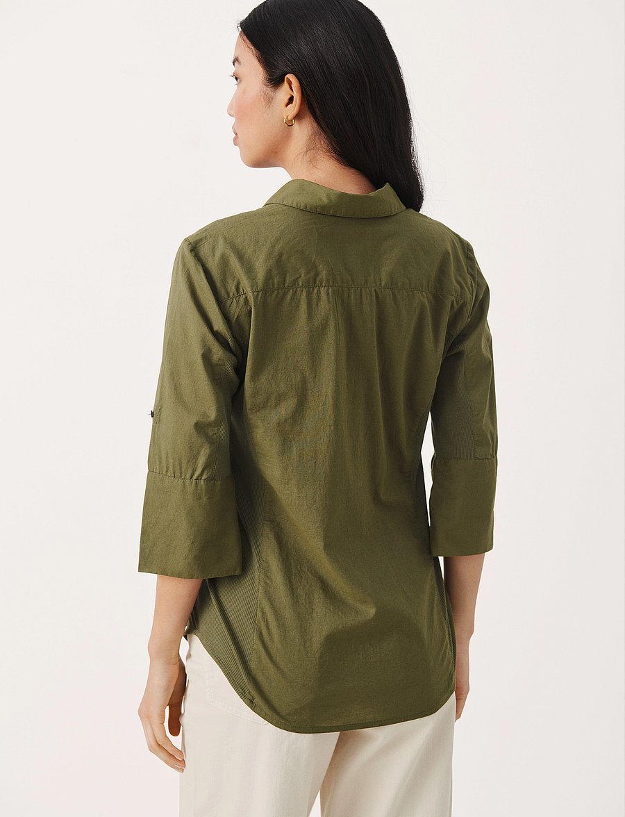 Part Two - CortniaPW Shirt - chemises à manches courtes - kalamata - 5