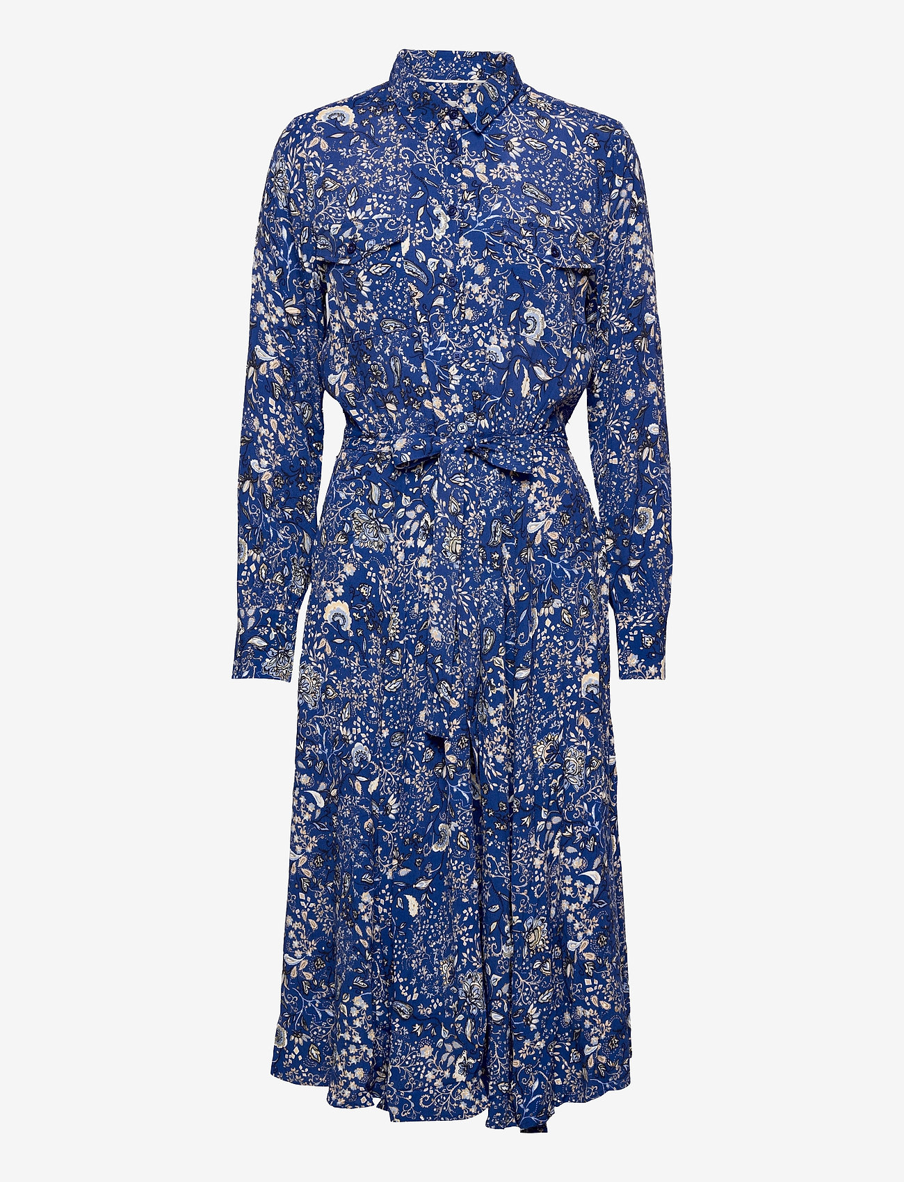 PAISLEY FLOWER, DEEP ULTRAMARI