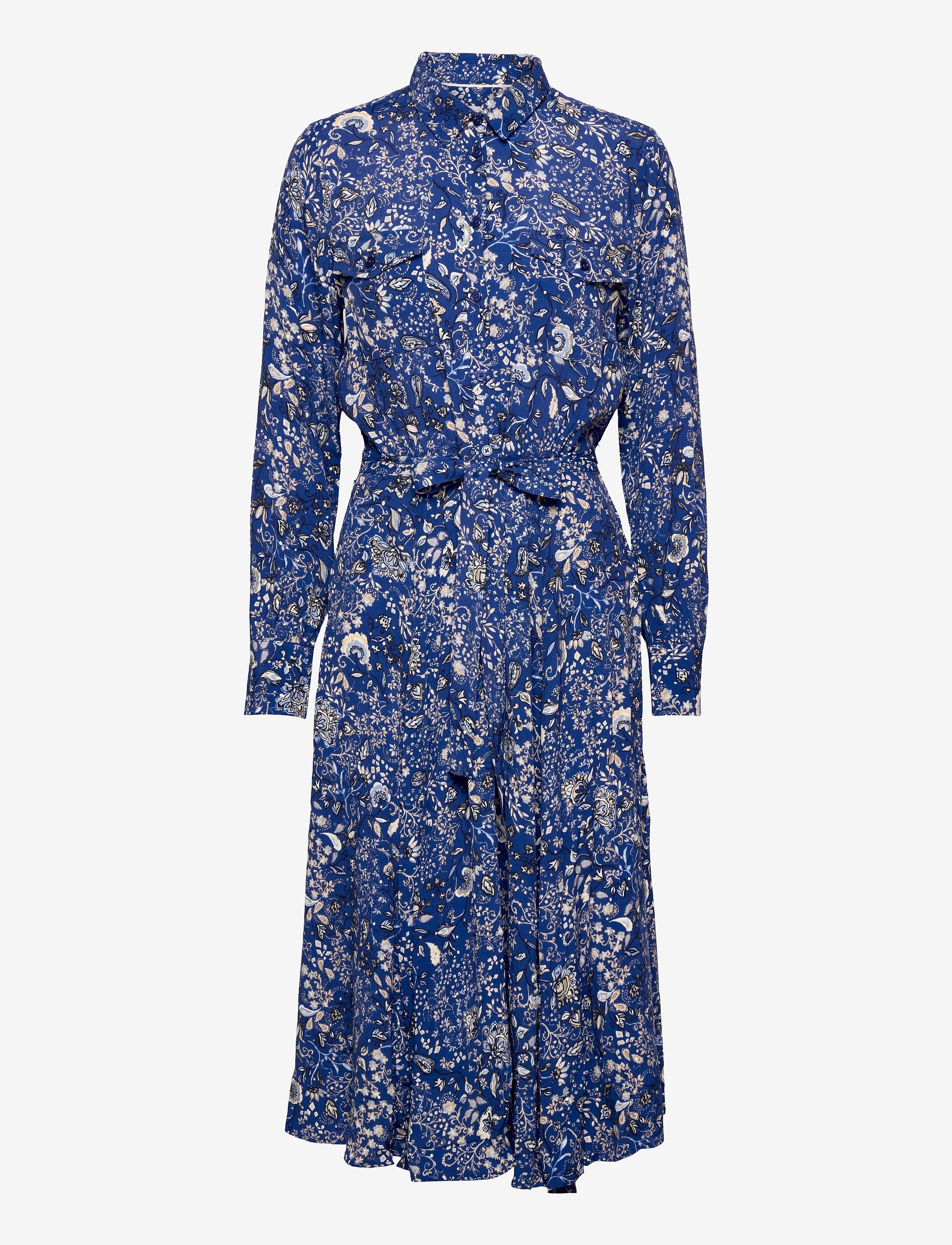 PAISLEY FLOWER, DEEP ULTRAMARI