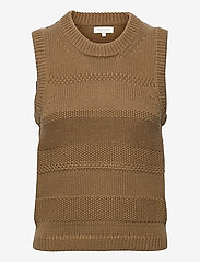 Part Two - JunettePW PU - knitted vests - tiger's eye - 0
