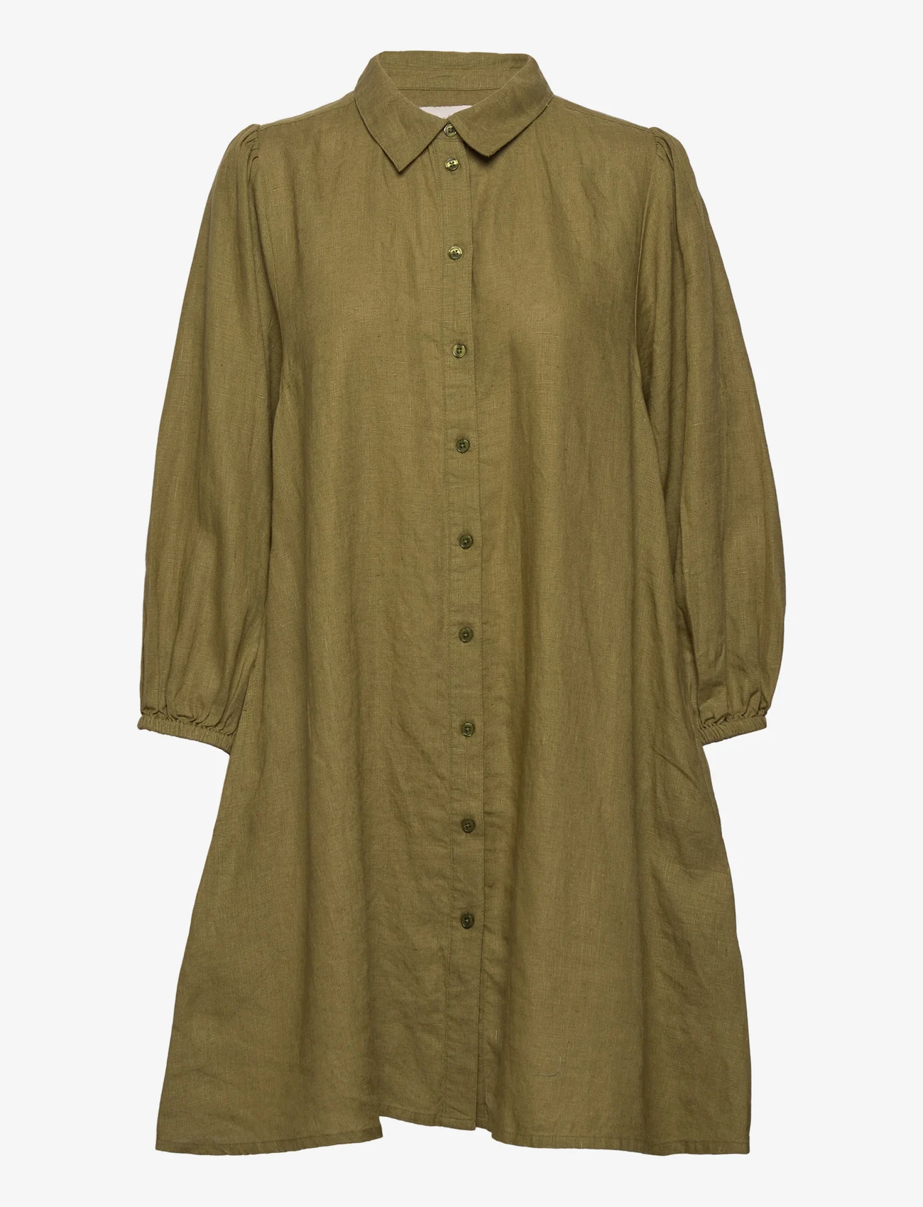 Part Two - ElainaPW DR - shirt dresses - olive drab - 0