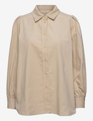 Part Two - KesaPW SH - langærmede skjorter - whitecap gray - 0