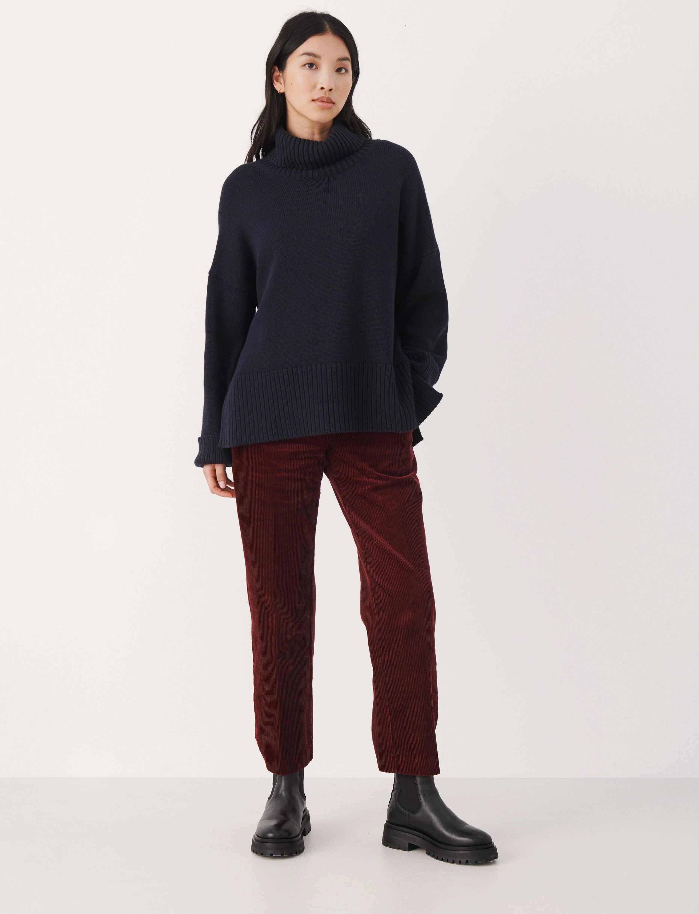 Part Two - KristelPW PU - dark navy - 3
