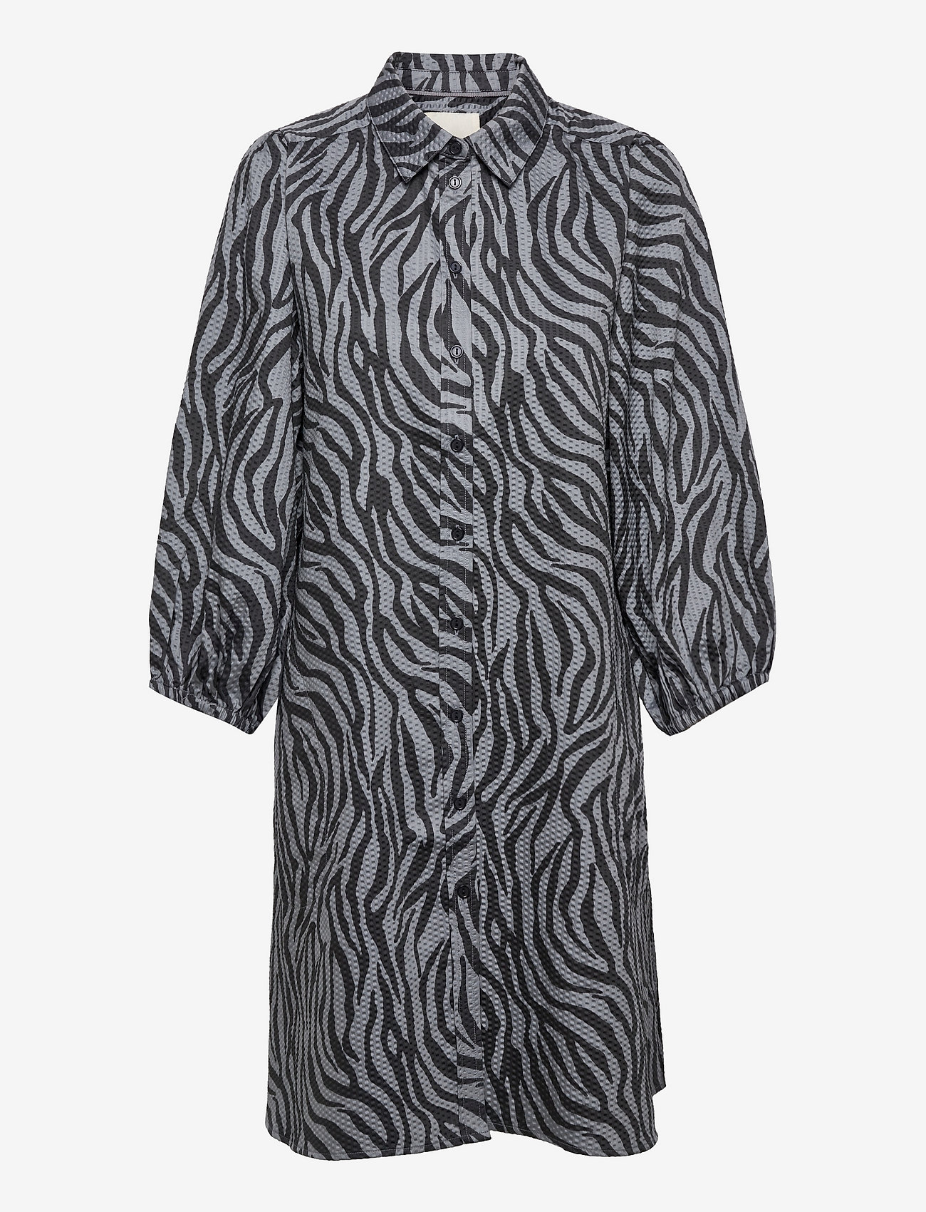 Part Two - EleinaPW DR - shirt dresses - stormy weather zebra print - 1