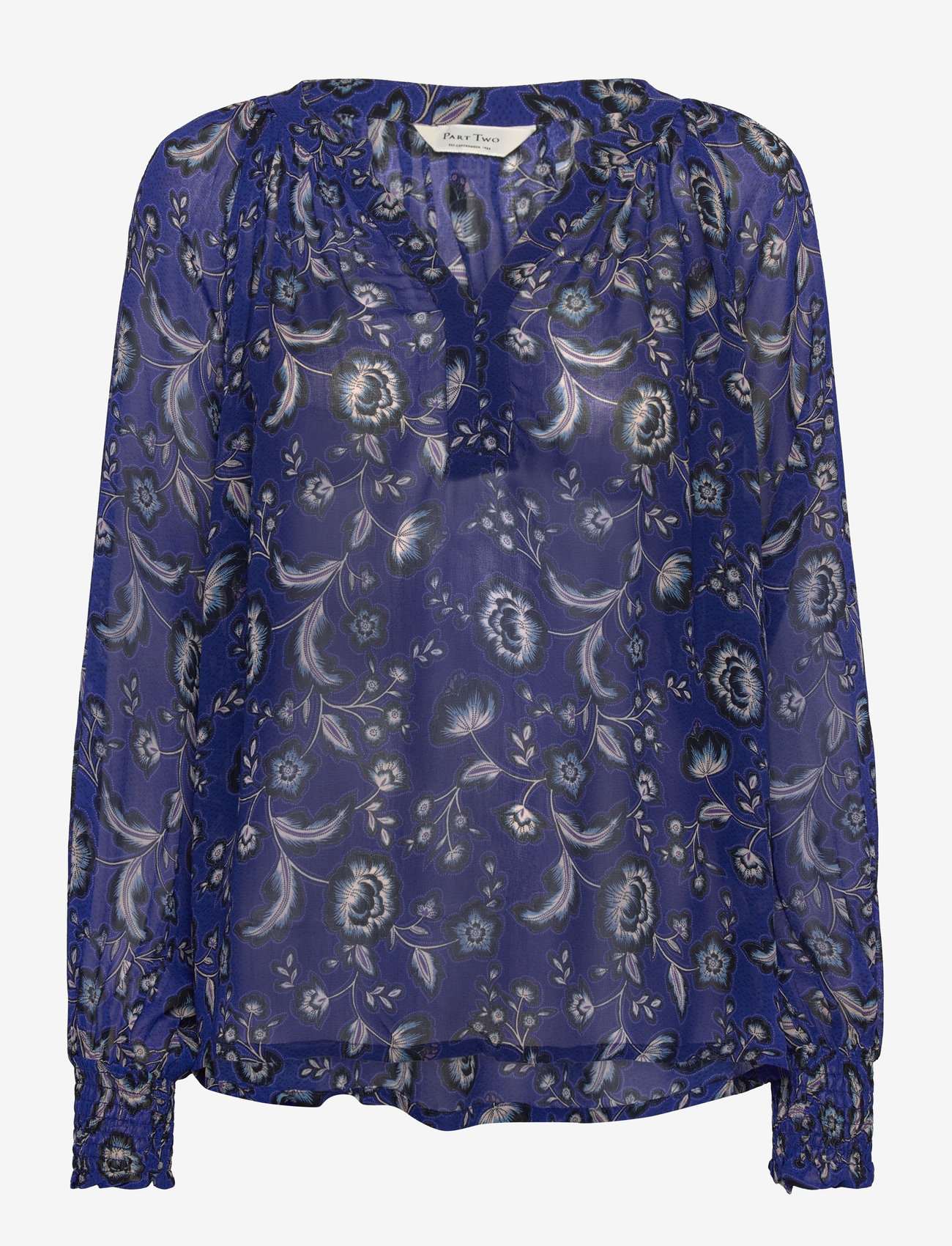 Part Two - KettaPW BL - bluing japanese flower print - 0