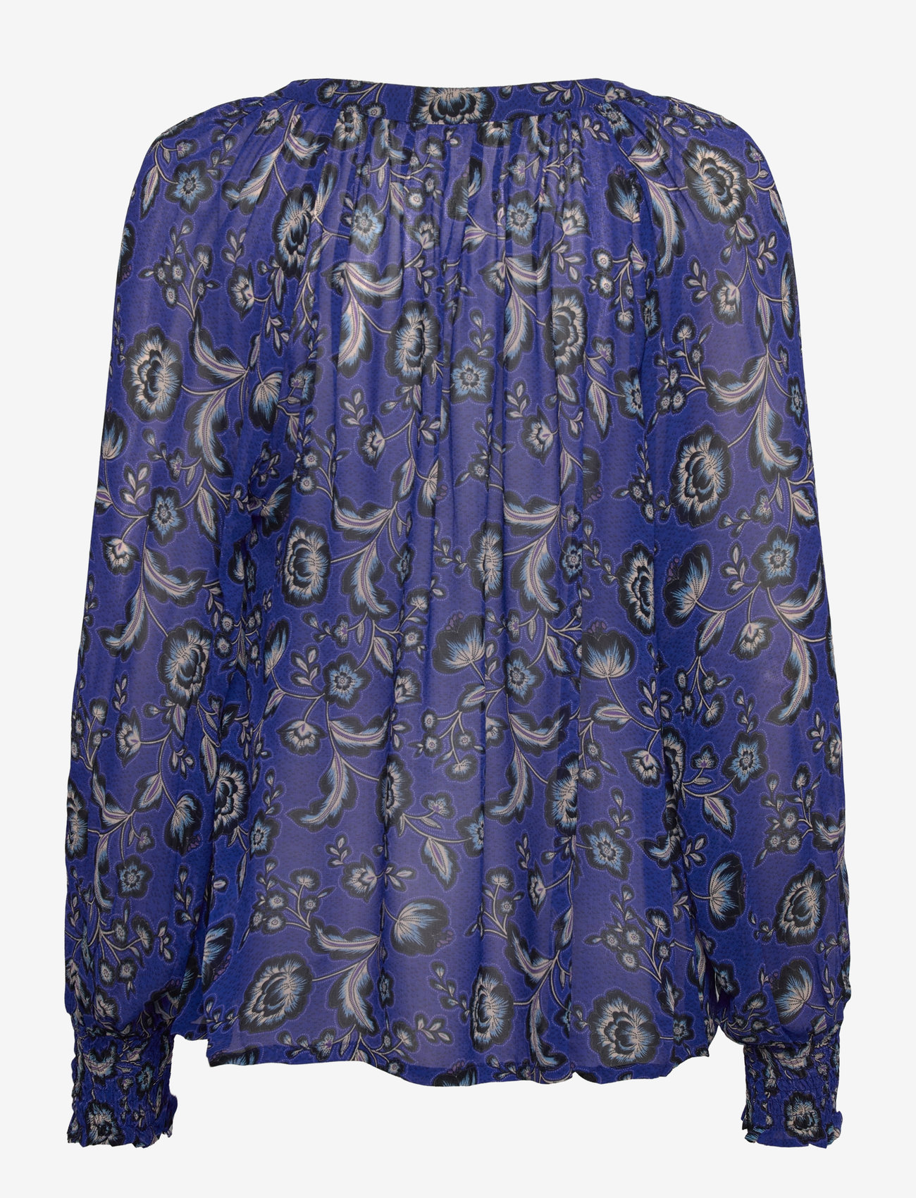 Part Two - KettaPW BL - bluing japanese flower print - 1