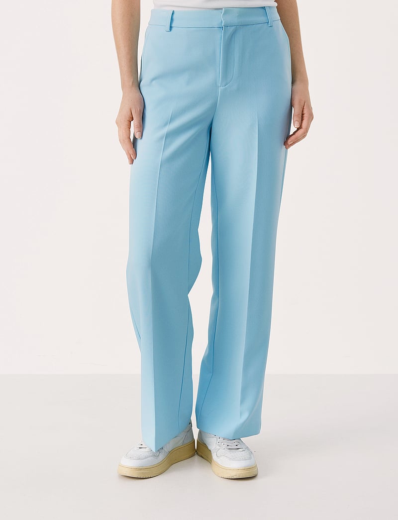 Part Two - NadjaPW PA - kostymbyxor - aquamarine - 0