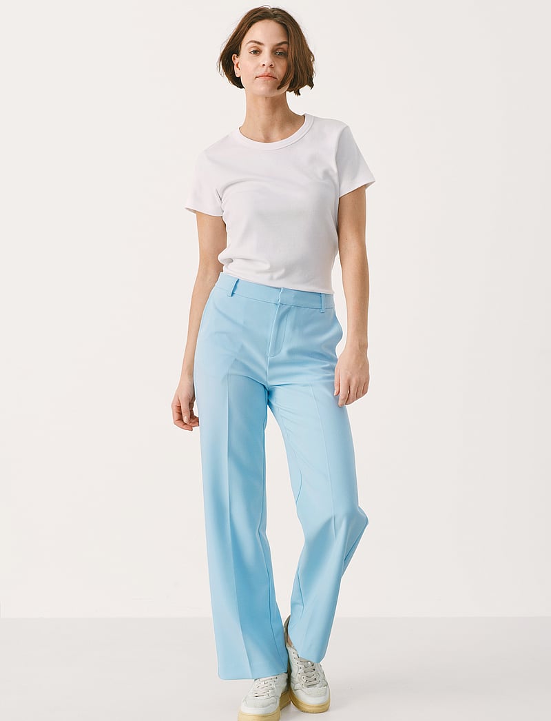 Part Two - NadjaPW PA - kostymbyxor - aquamarine - 3