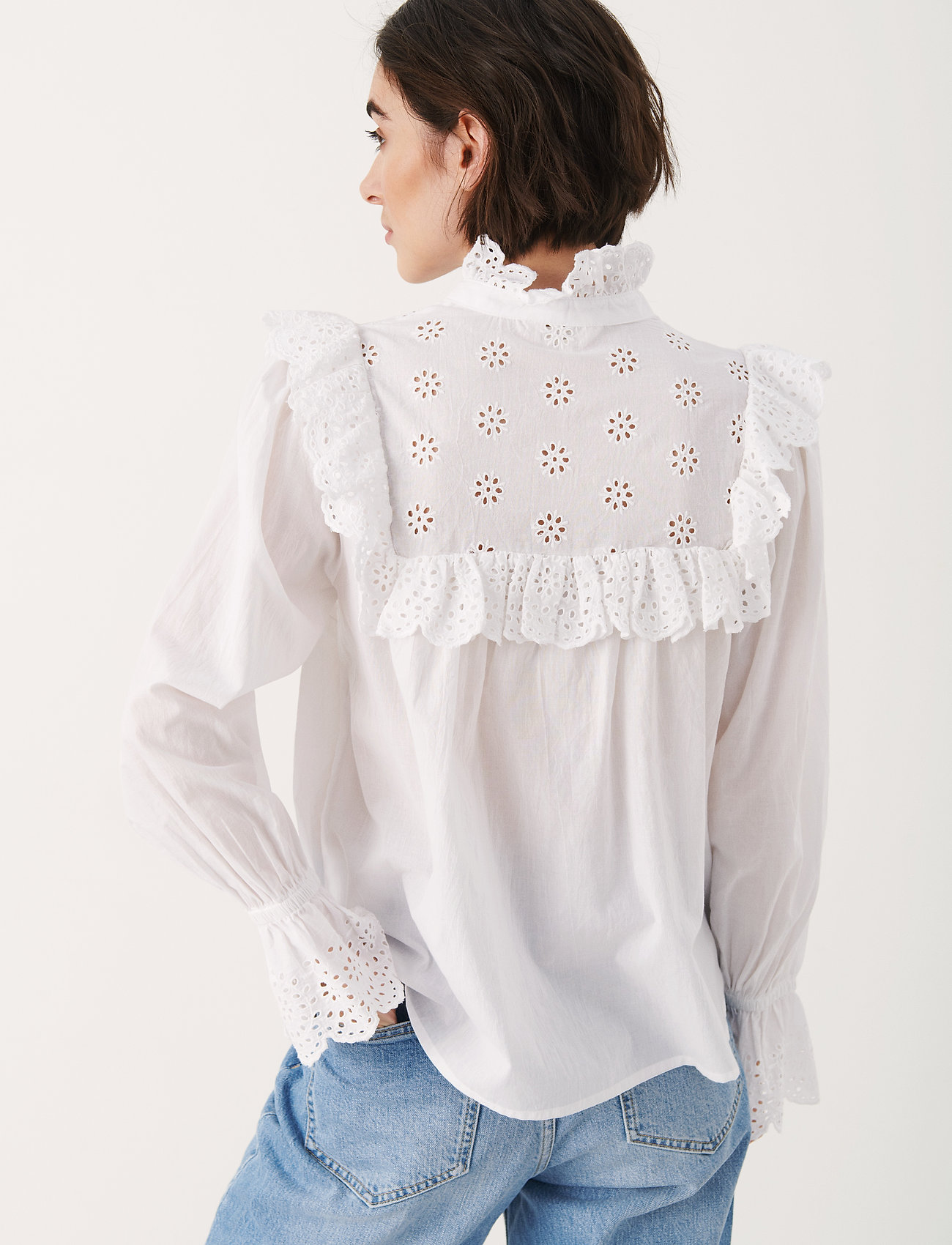 Part Two - NileaPW SH - pikkade varrukatega pluusid - bright white - 4