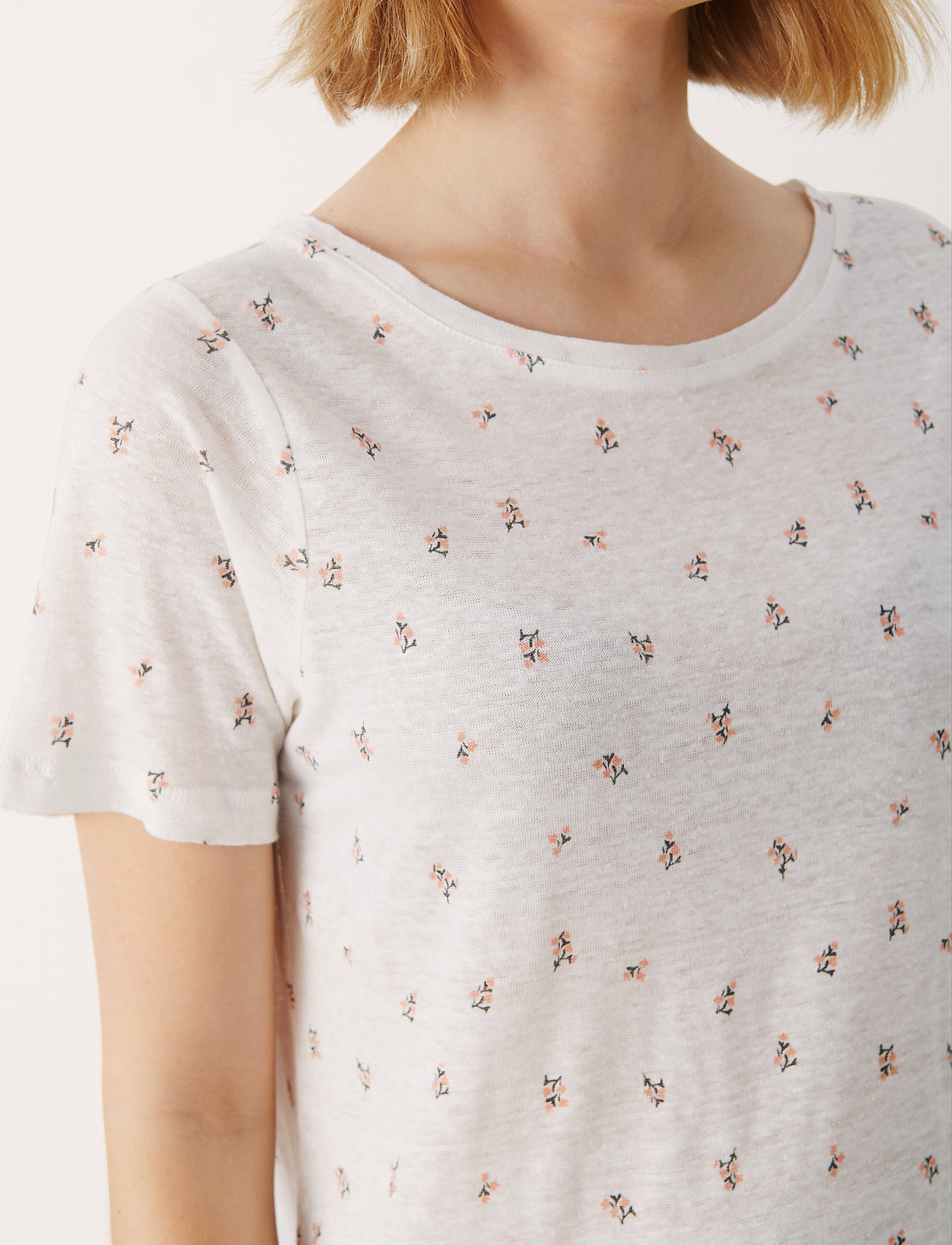 Part Two - NemiaPW TS - blooming dahlia bouquet print - 5