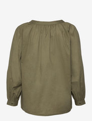 Part Two - NiellaPW SH - long-sleeved blouses - deep lichen green - 1