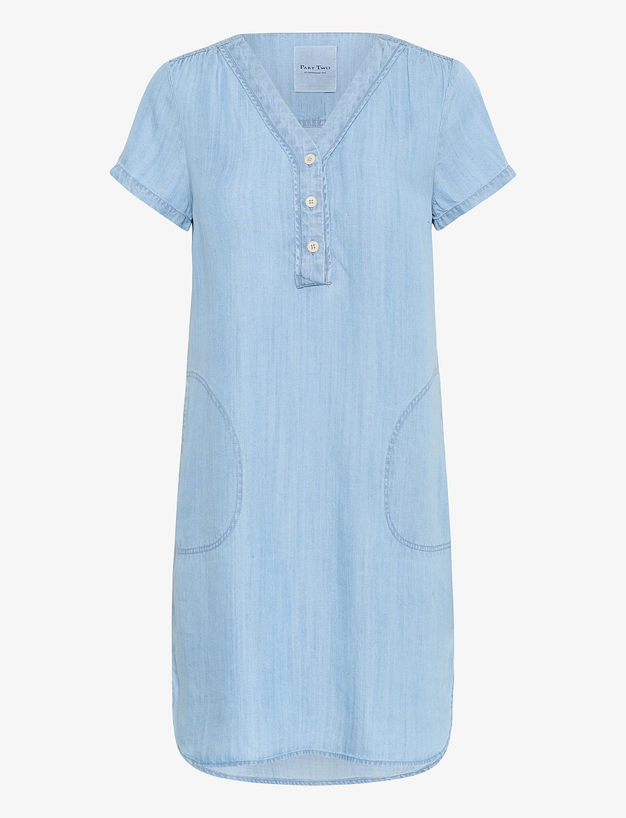 Part Two - KaminasPW DR - jeanskleider - light blue denim - 1