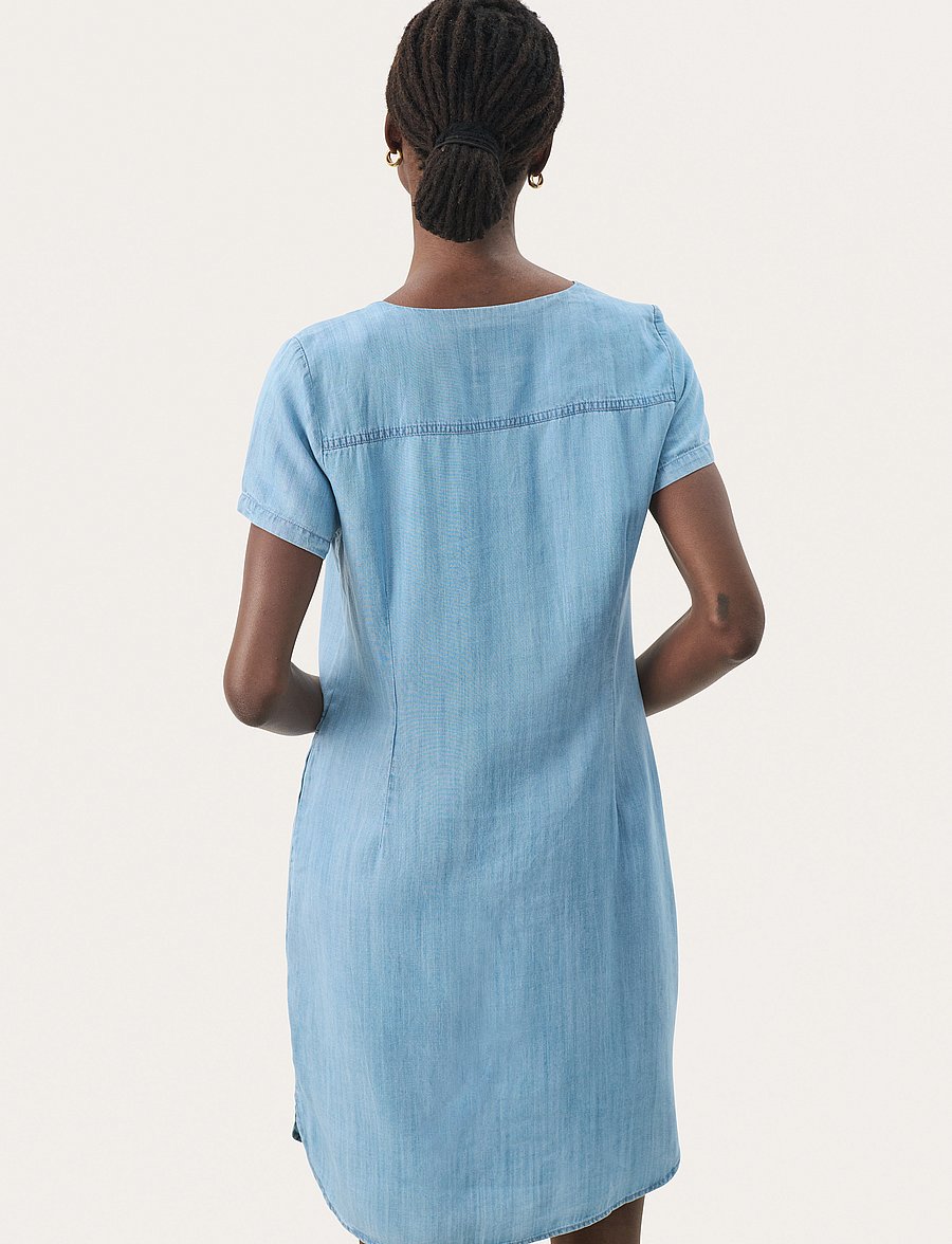 Part Two - KaminasPW DR - jeanskleider - light blue denim - 4