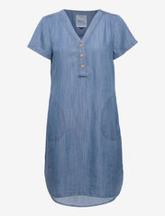 Part Two - KaminasPW DR - džinsinės suknelės - medium blue denim - 0