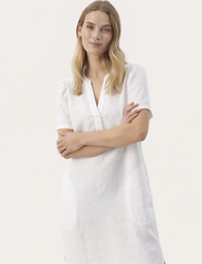 Part Two - AminasePW DR - skjortklänningar - bright white - 2
