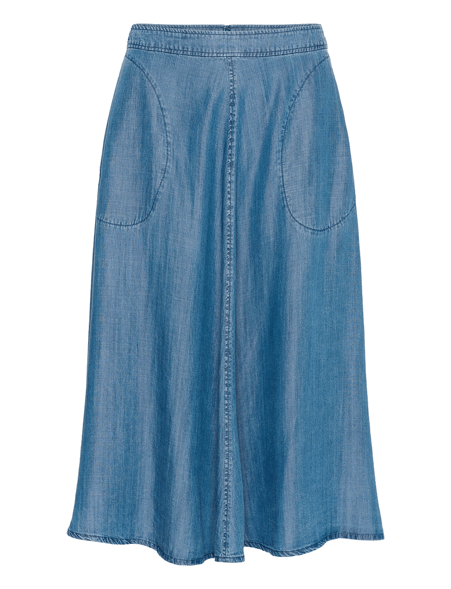 Part Two - PernillePW SK - jeansröcke - medium blue denim - 1