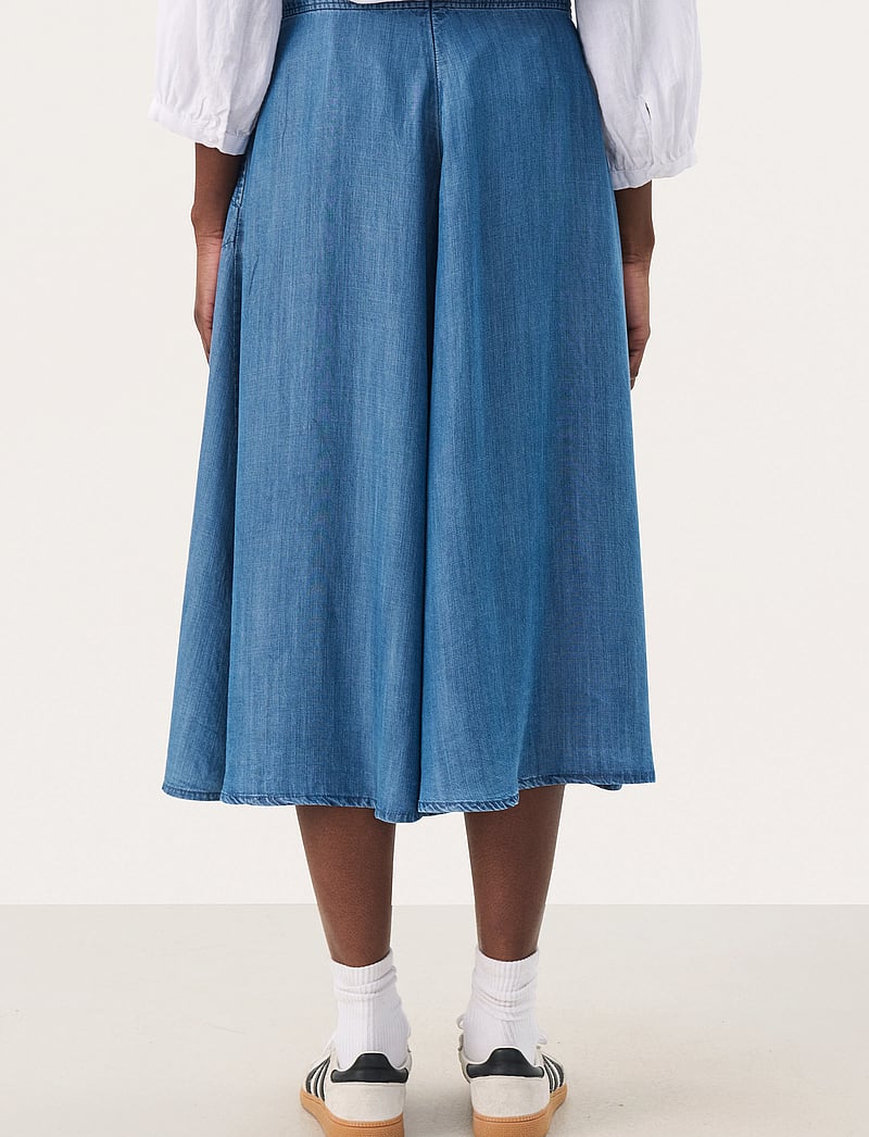 Part Two - PernillePW SK - jeansröcke - medium blue denim - 4