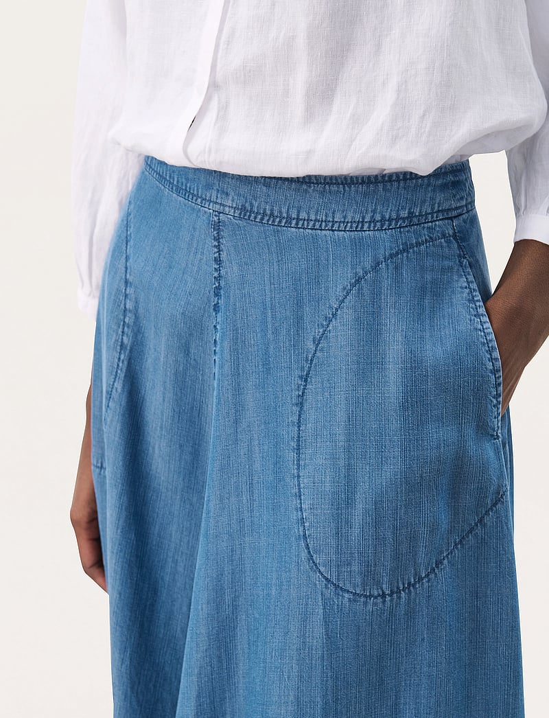 Part Two - PernillePW SK - jeansröcke - medium blue denim - 5