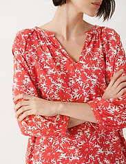 Part Two - MileanPW BL - long-sleeved blouses - cayenne painted flower - 5