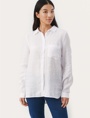 Part Two - KivasPW SH - linen shirts - bright white - 2