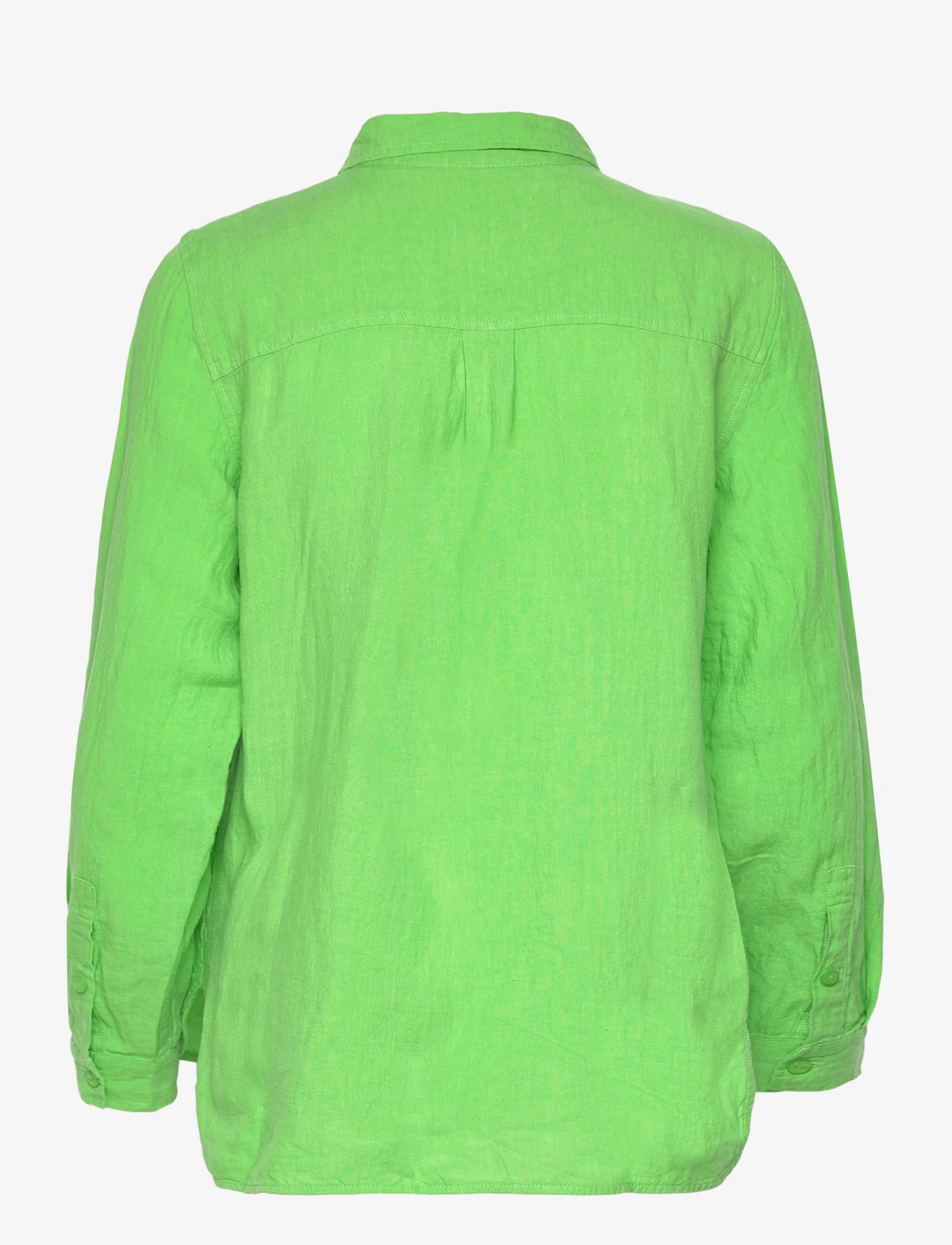 Part Two - KivasPW SH - linen shirts - grass green - 1