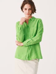 Part Two - KivasPW SH - linen shirts - grass green - 2