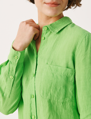 Part Two - KivasPW SH - linen shirts - grass green - 5