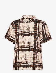 Part Two - OthildePW SH - short-sleeved shirts - brown blurred square - 0
