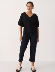 Part Two - OteliaPW BL - short-sleeved blouses - black - 3