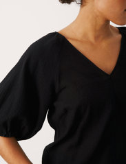 Part Two - OteliaPW BL - short-sleeved blouses - black - 5