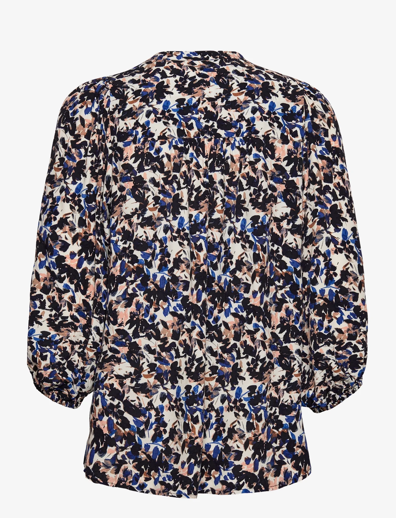 Part Two - OranaPW SH - long-sleeved blouses - multi leaf print - 1