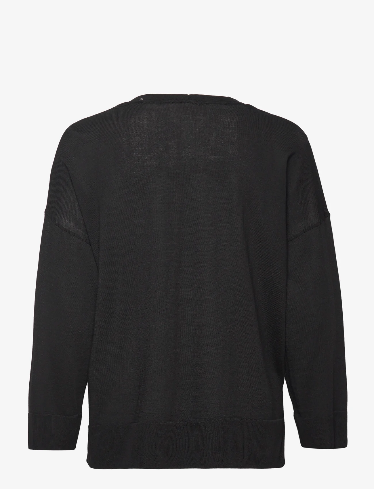 Part Two - OlaPW PU - sweaters - black - 1