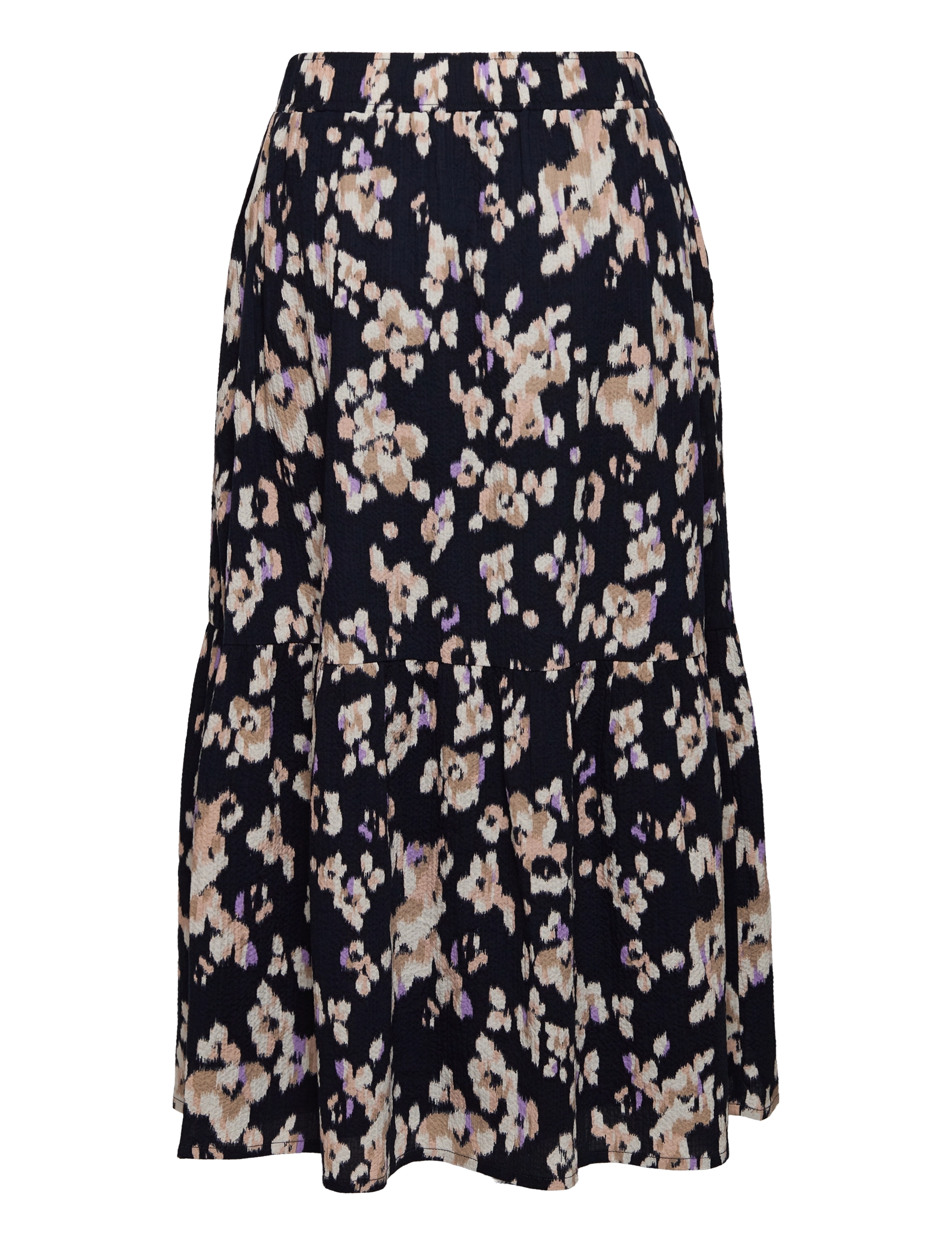 Part Two - OyaPW SK - navy blurred flower print - 1