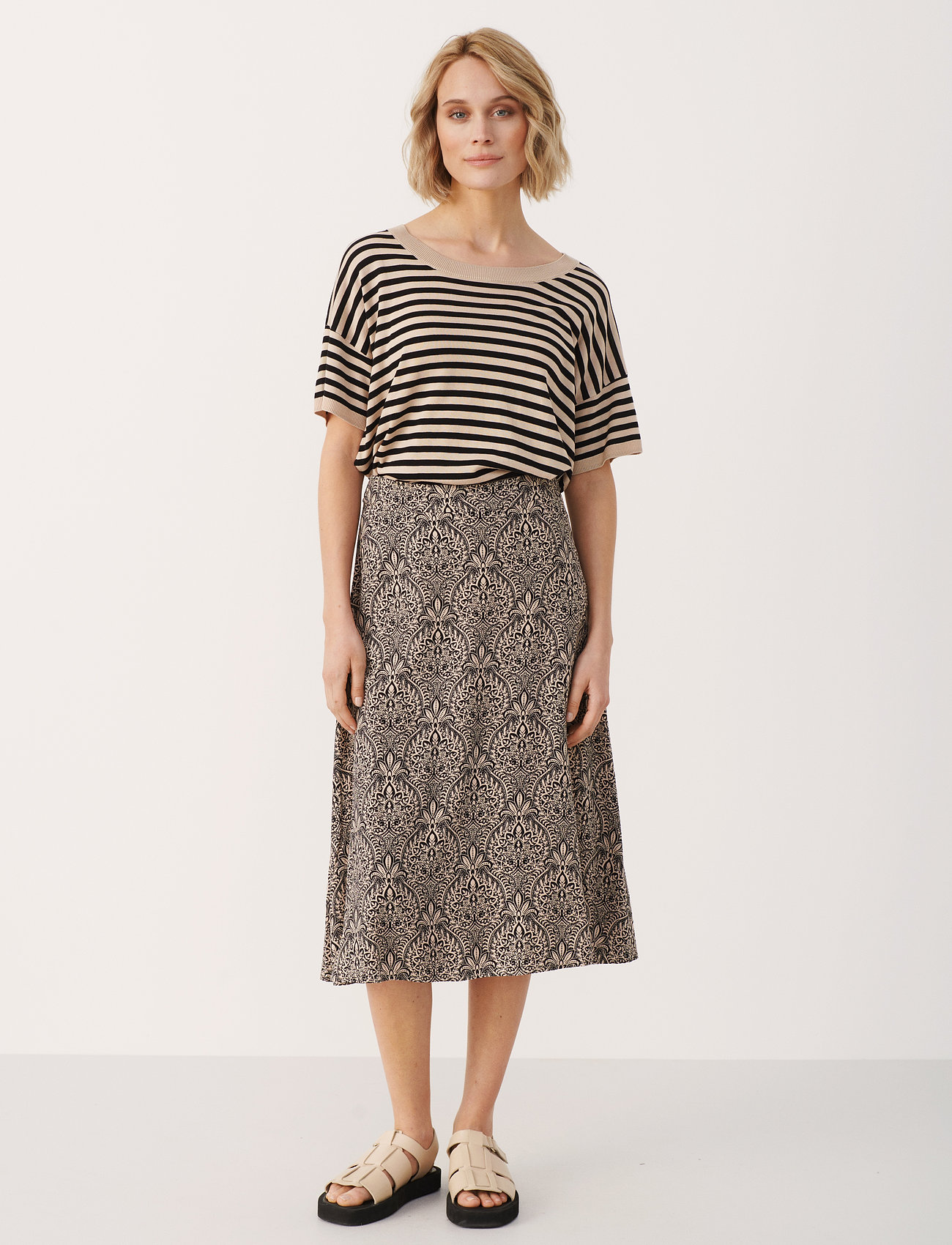 Part Two - OfeliePW SK - black ornament print - 3