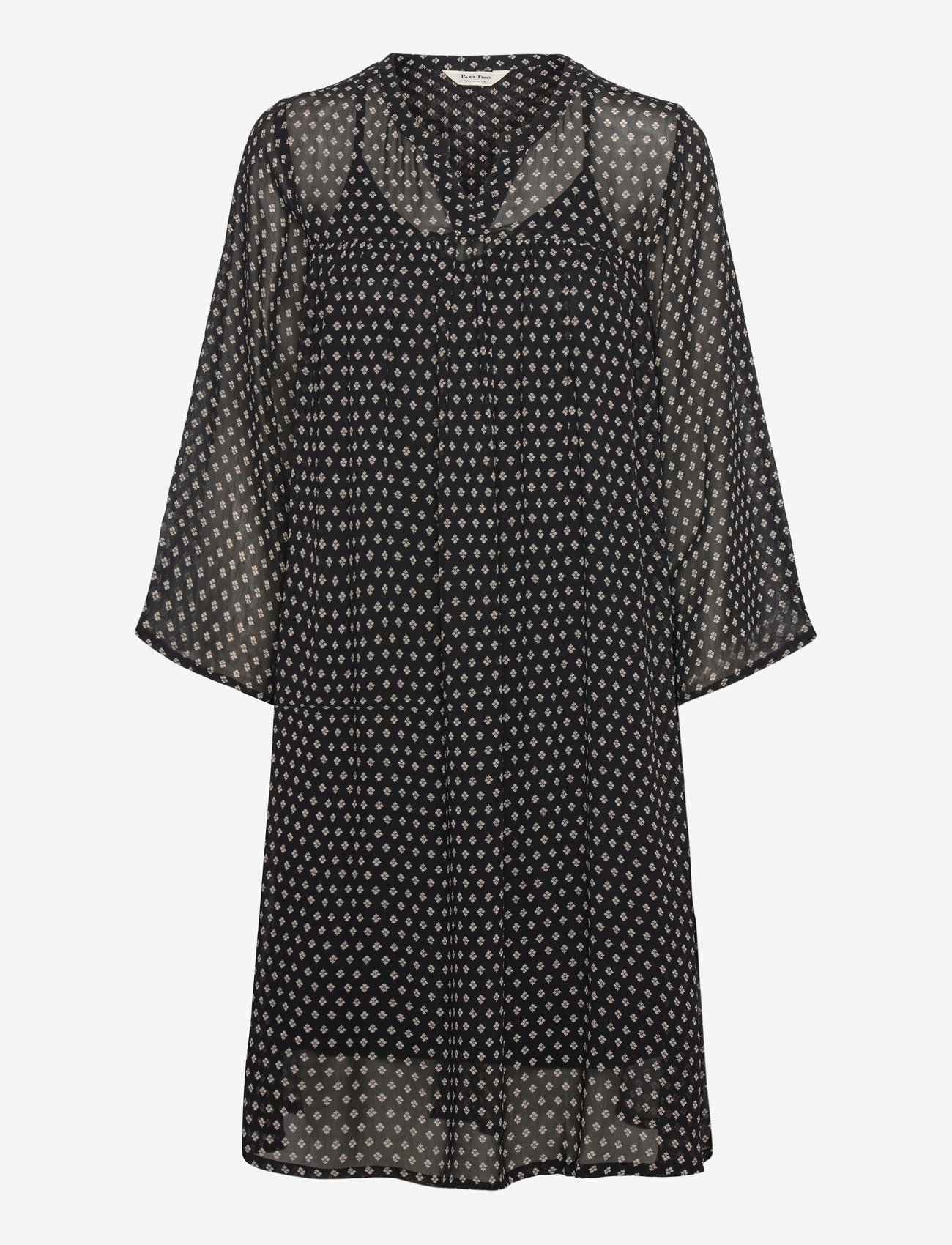 Part Two - PolinPW DR - kurze kleider - black mini block print - 0