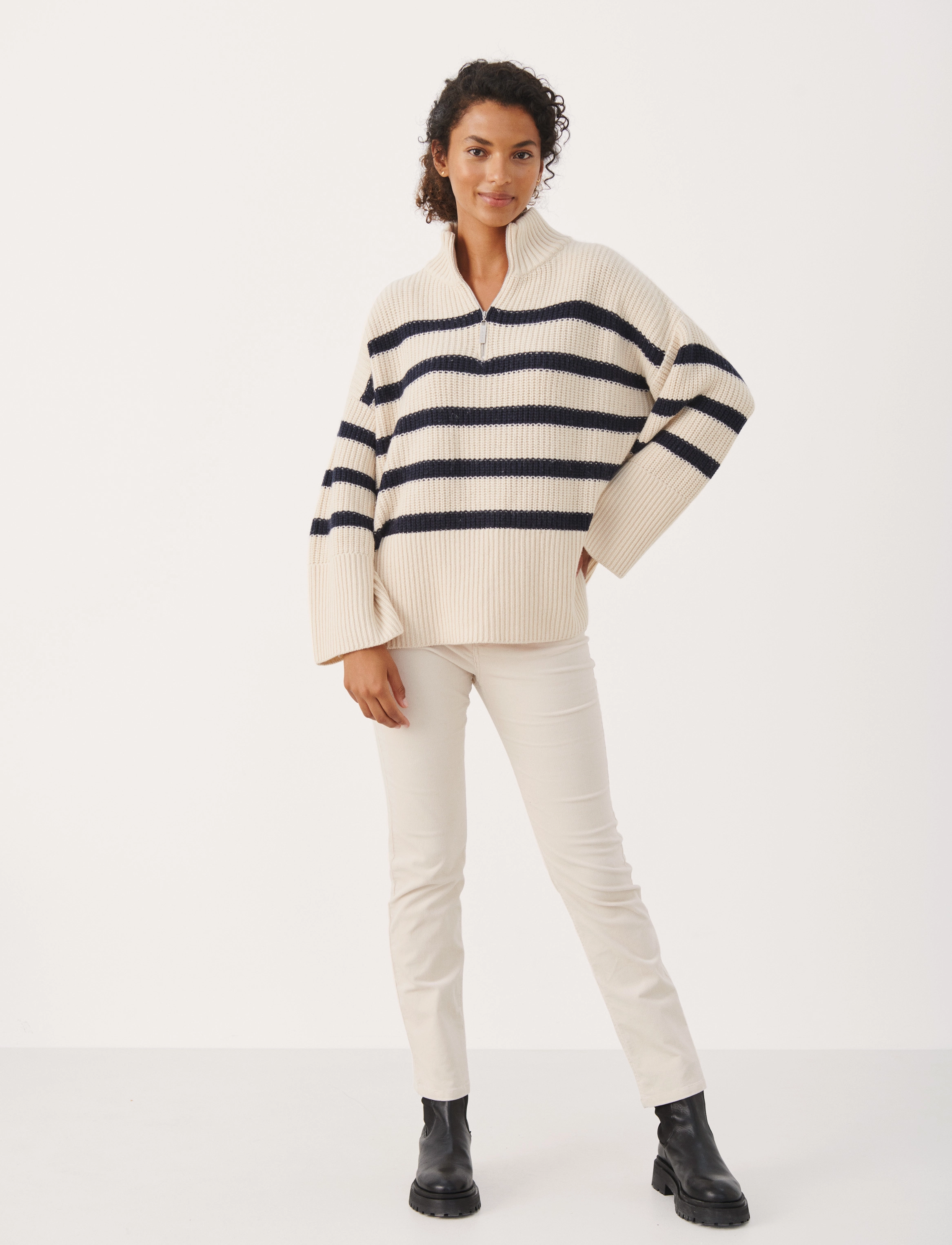 Part Two - RajanaPW PU - whitecap gray stripe - 3