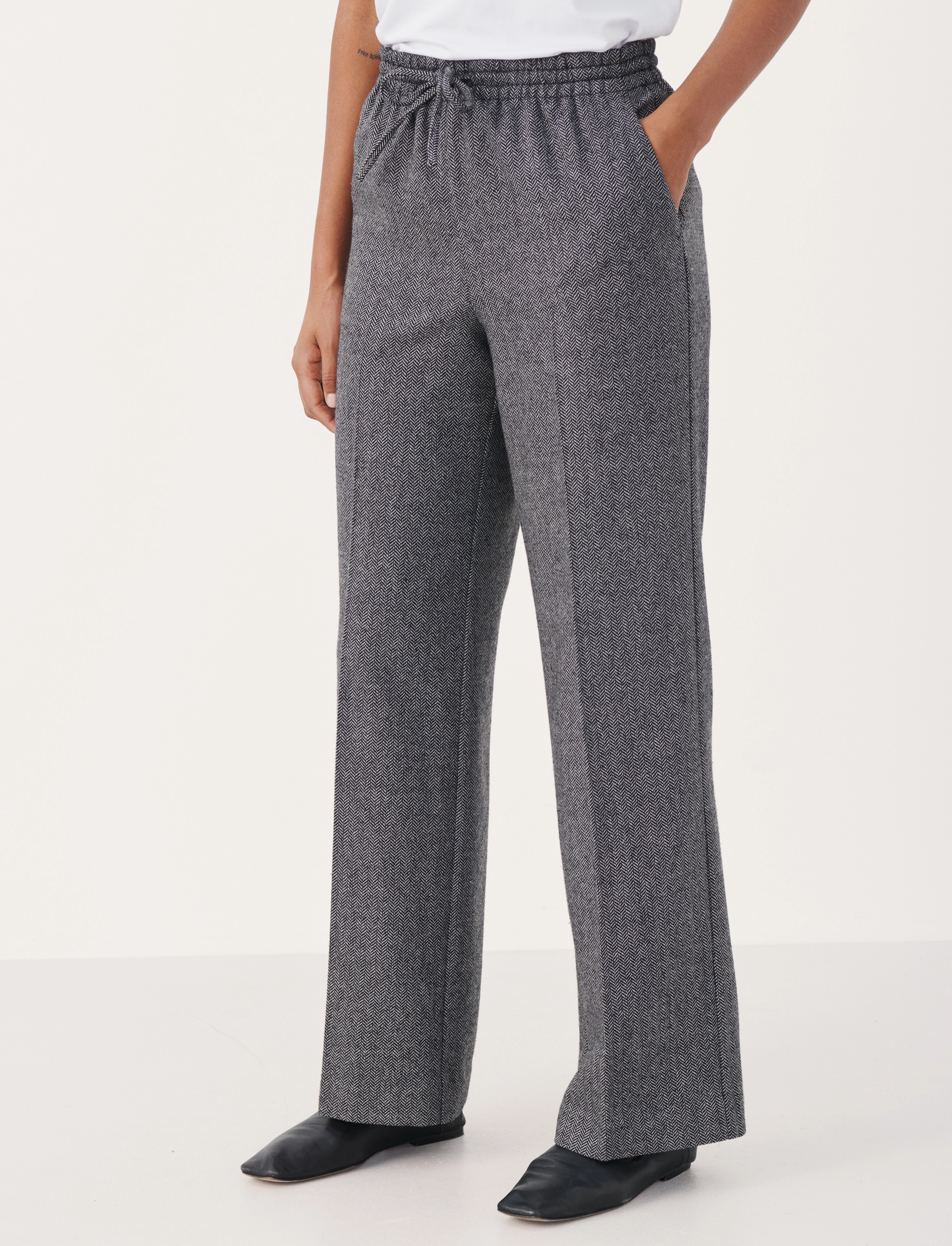Part Two - RondaPW PA - black tweed melange - 2