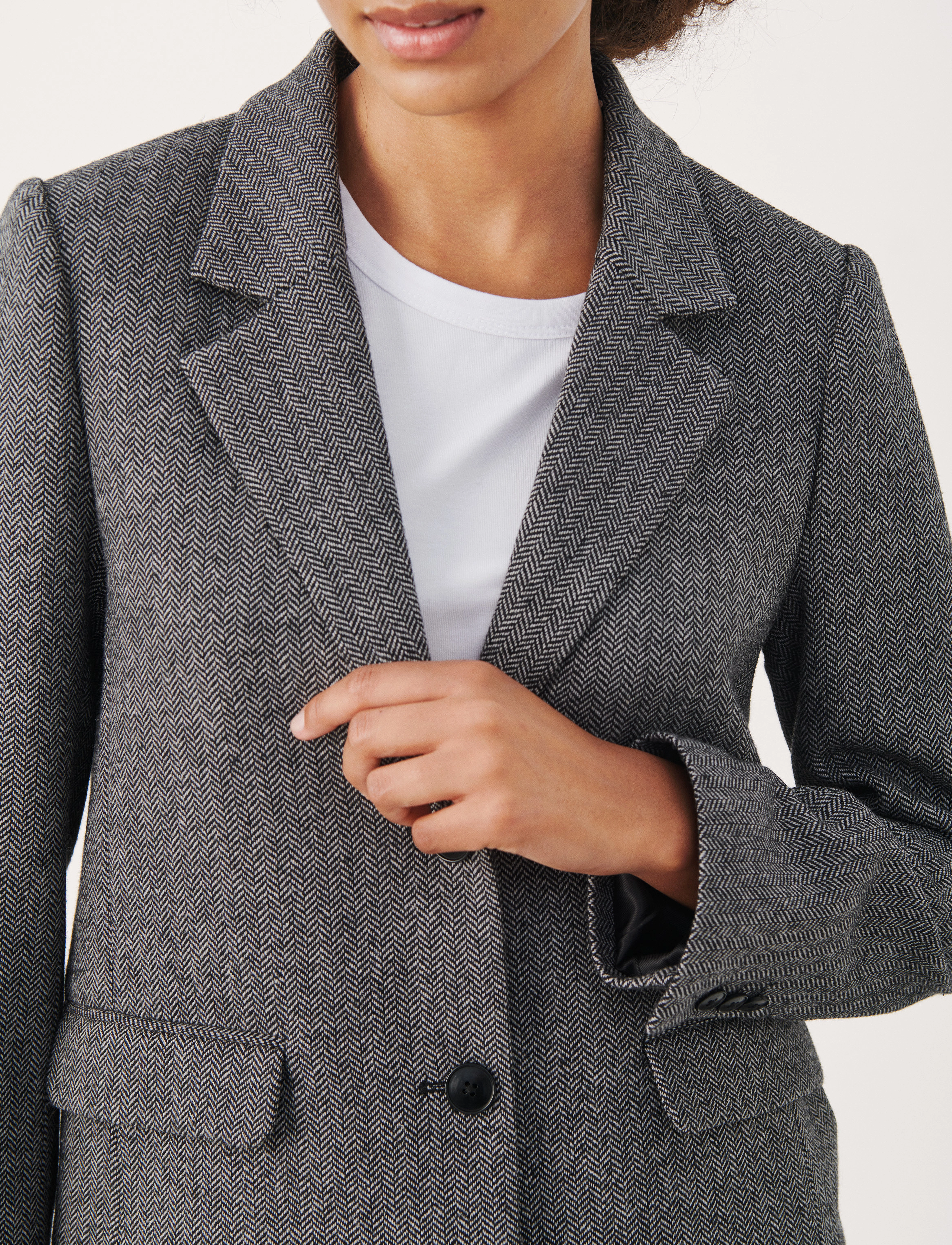 Part Two - RonniePW BZ - black tweed melange - 5