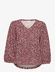 Part Two - RiekePW TS - long-sleeved blouses - tawny port granite print - 0