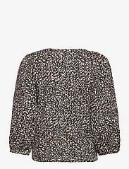 Part Two - RiekePW TS - blouses met lange mouwen - black granite print - 1