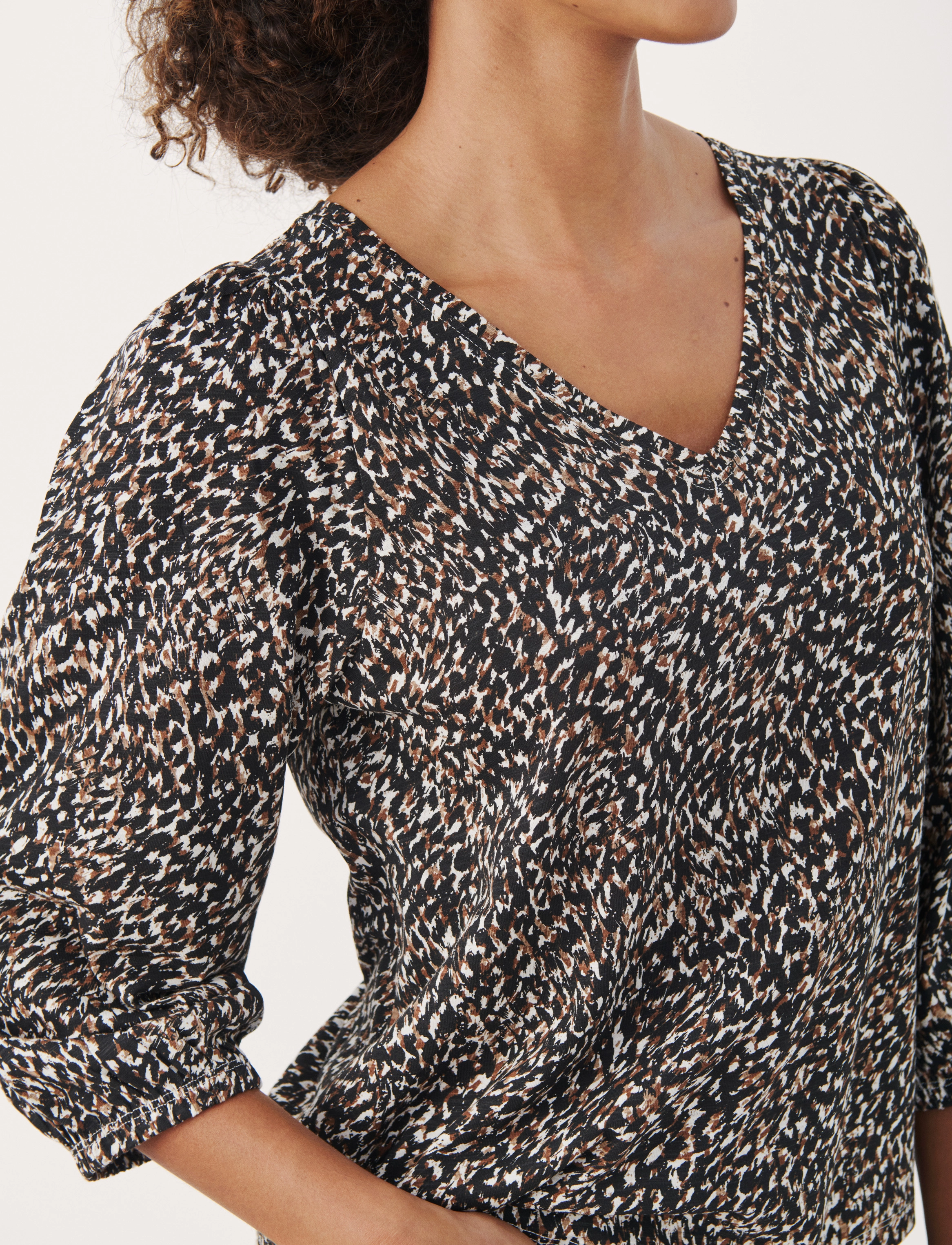 Part Two - RiekePW TS - blouses à manches longues - black granite print - 5