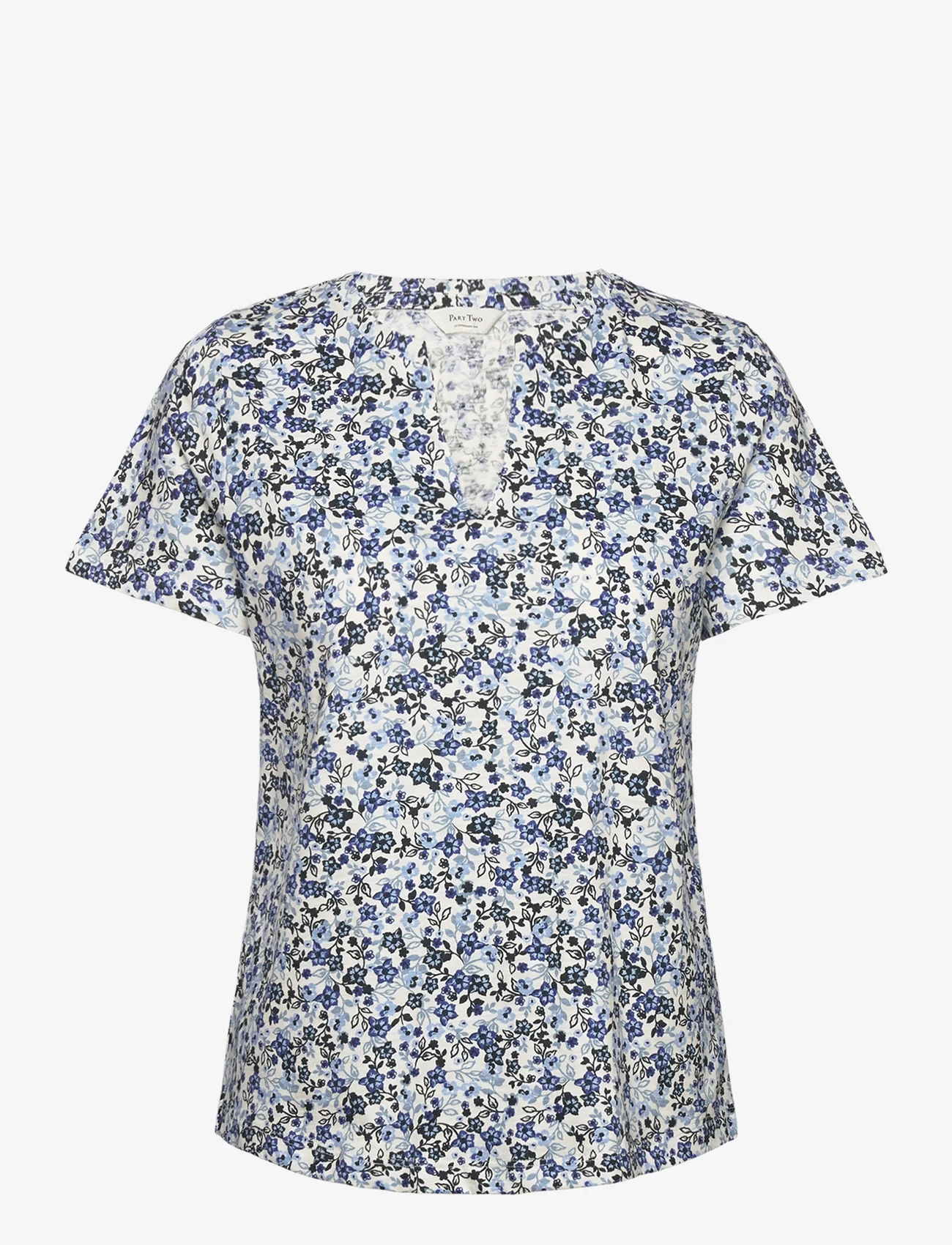 Part Two - GesinasPW TS - lowest prices - faded denim mini flower print - 0