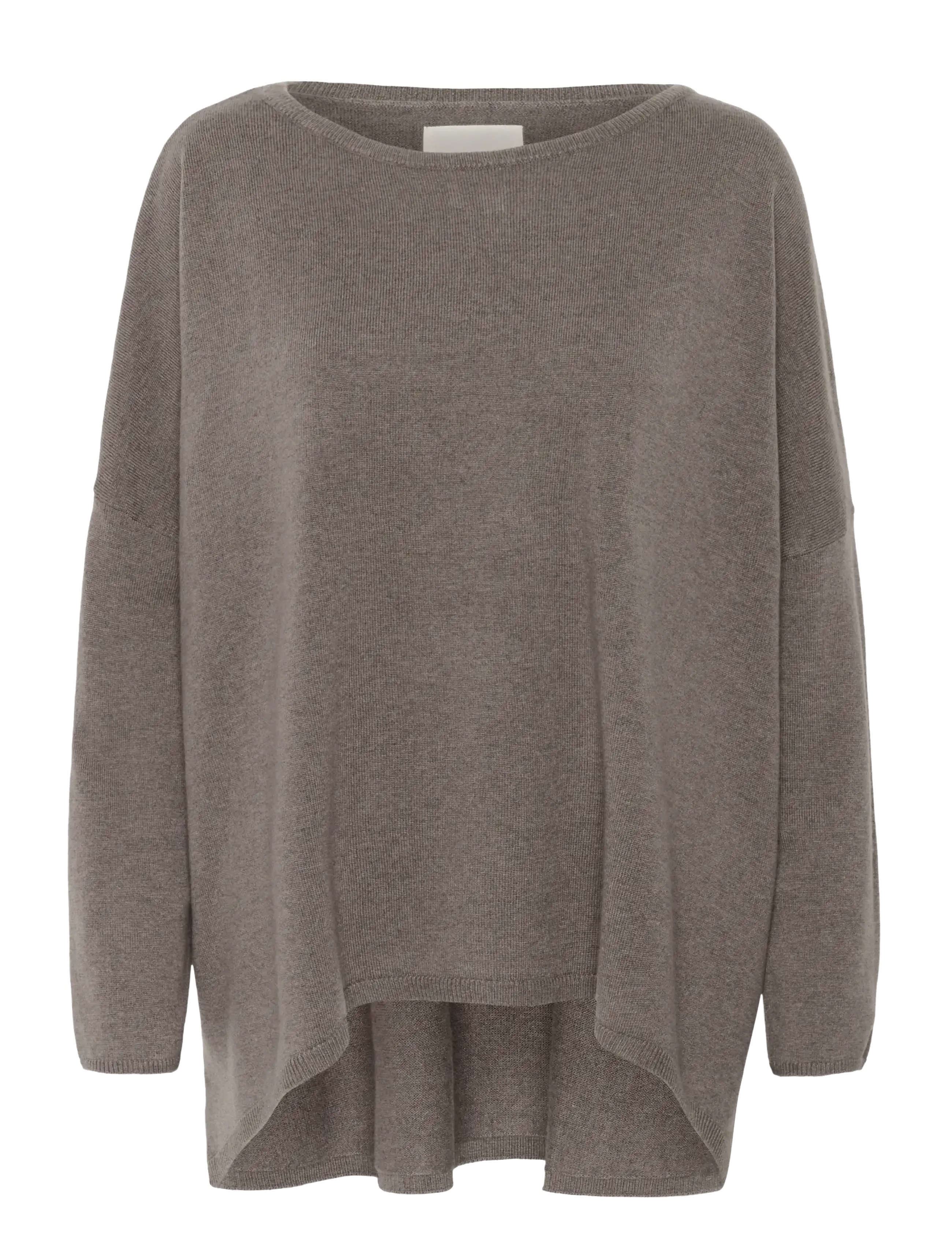Part Two TilaPW PU - Pullover - FALCON MELANGE / brown