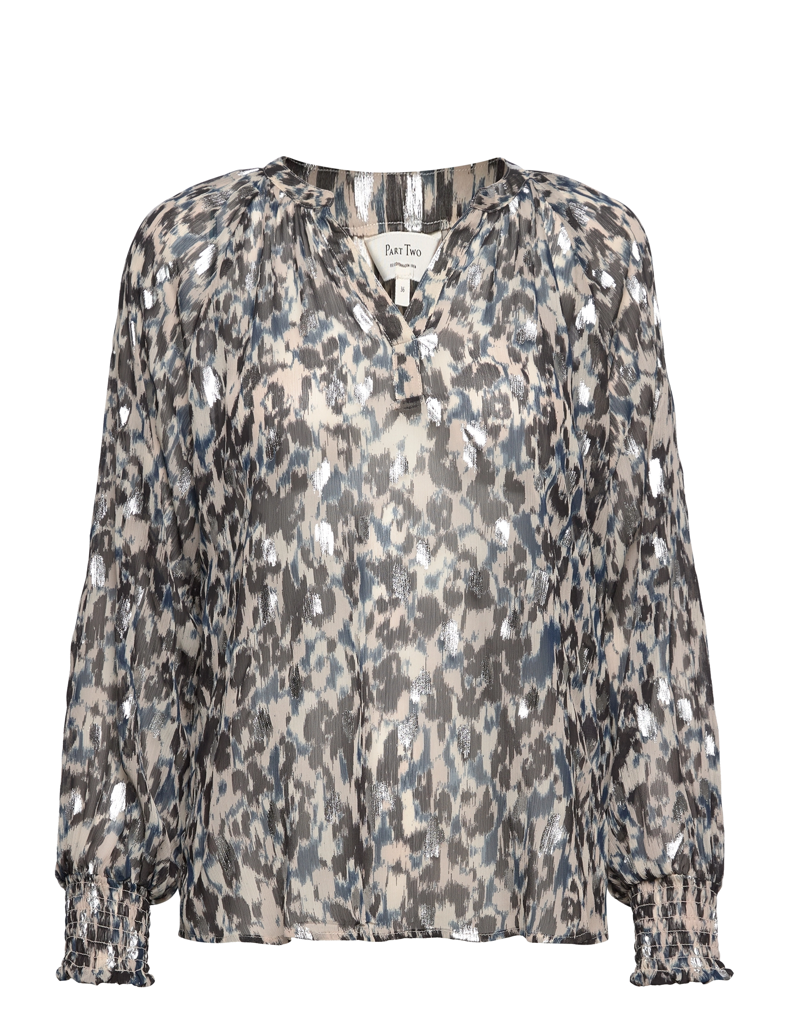 Part Two TenniePW BL - Kleidung - TEXTURE PRINT SILVER / multi