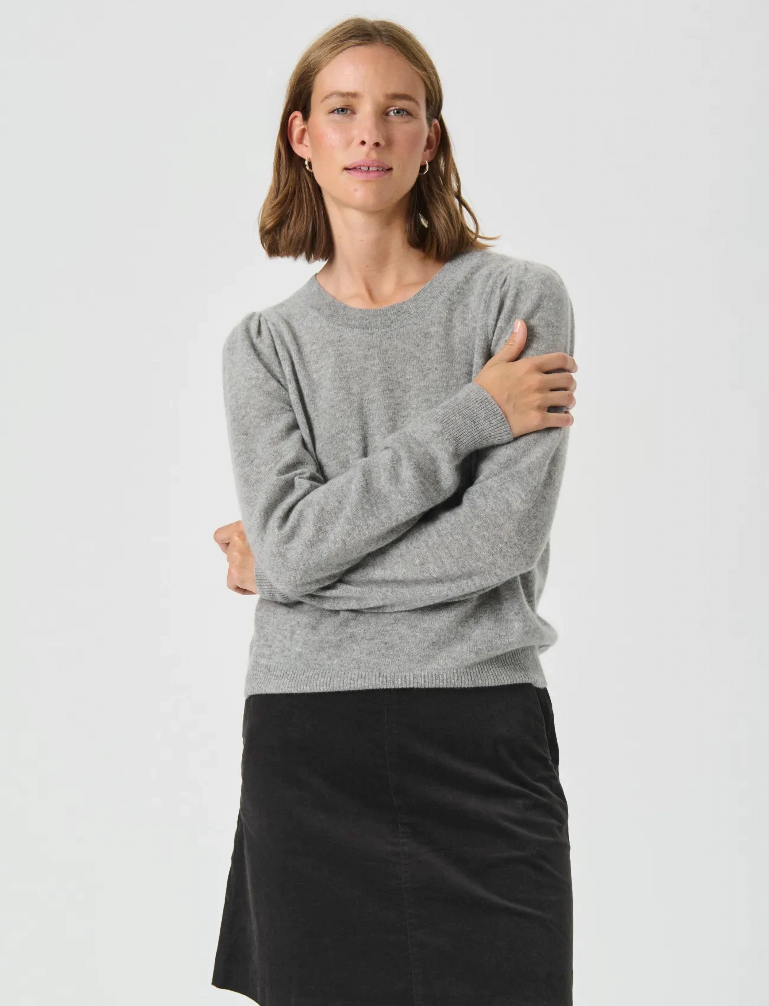 Part Two EvinaPW PU - Kudumid - GREY MELANGE / grey