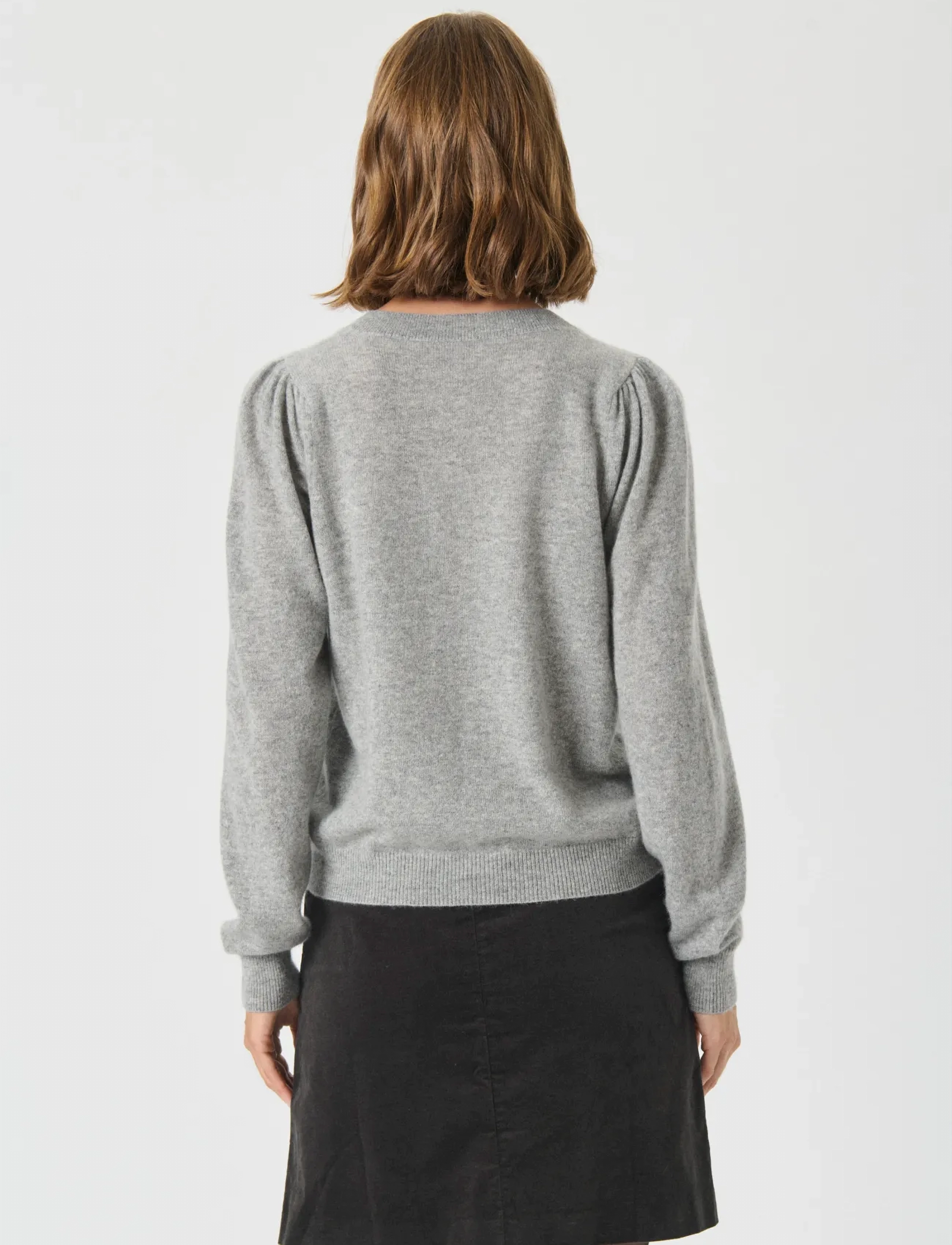 Part Two - EvinaPW Pullover - cachemire - grey melange - 4