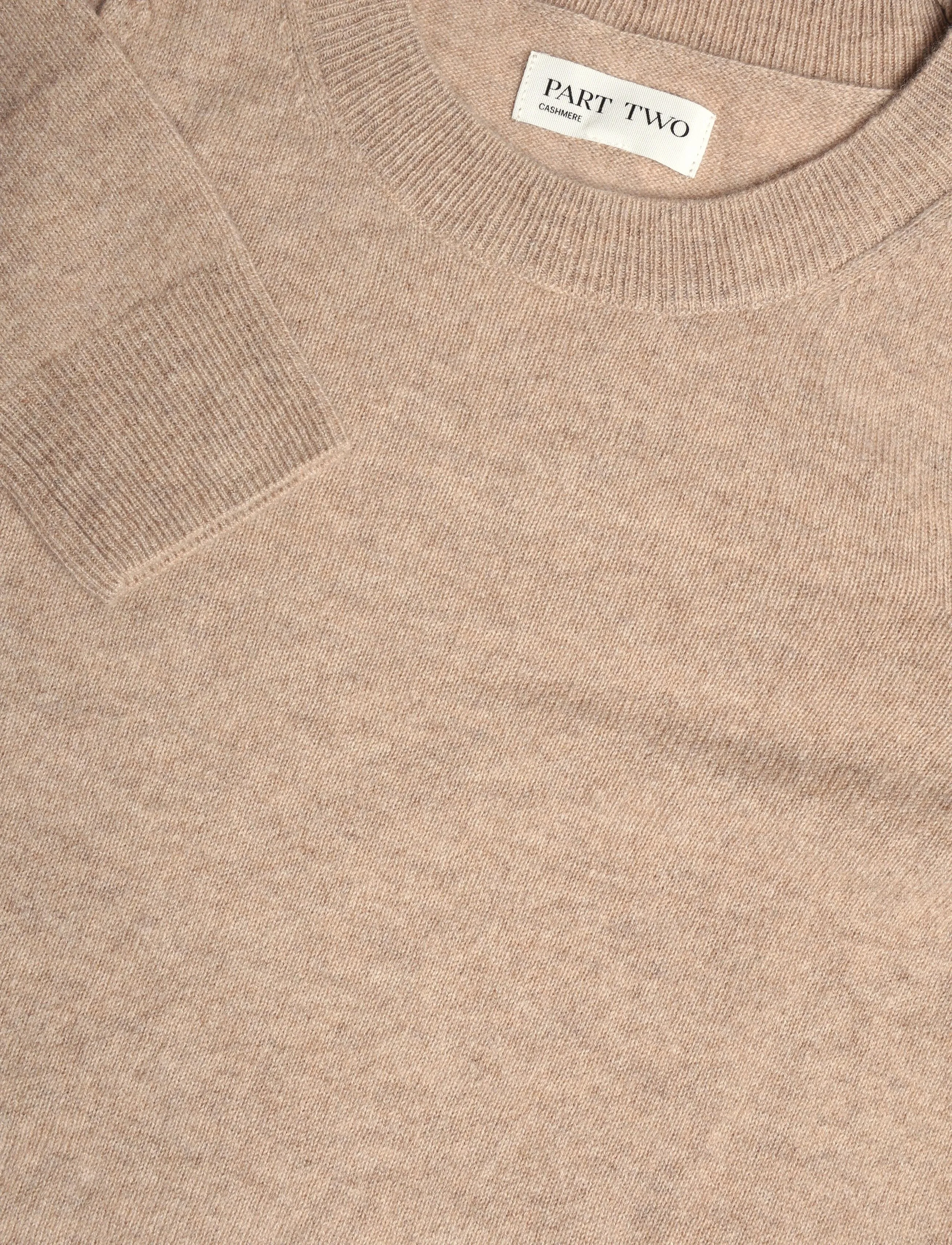 Part Two - EvinaPW Pullover - cashmere - light camel melange - 2