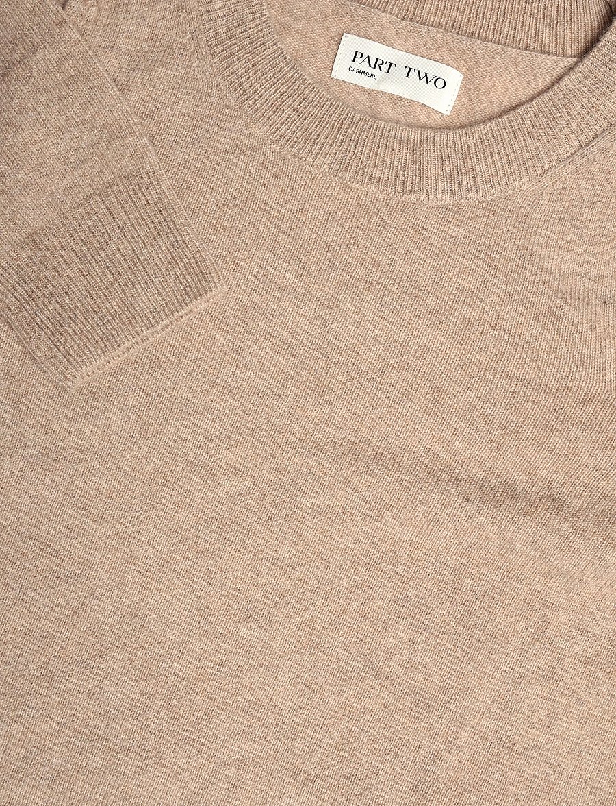 Part Two - EvinaPW Pullover - cashmere - light camel melange - 2